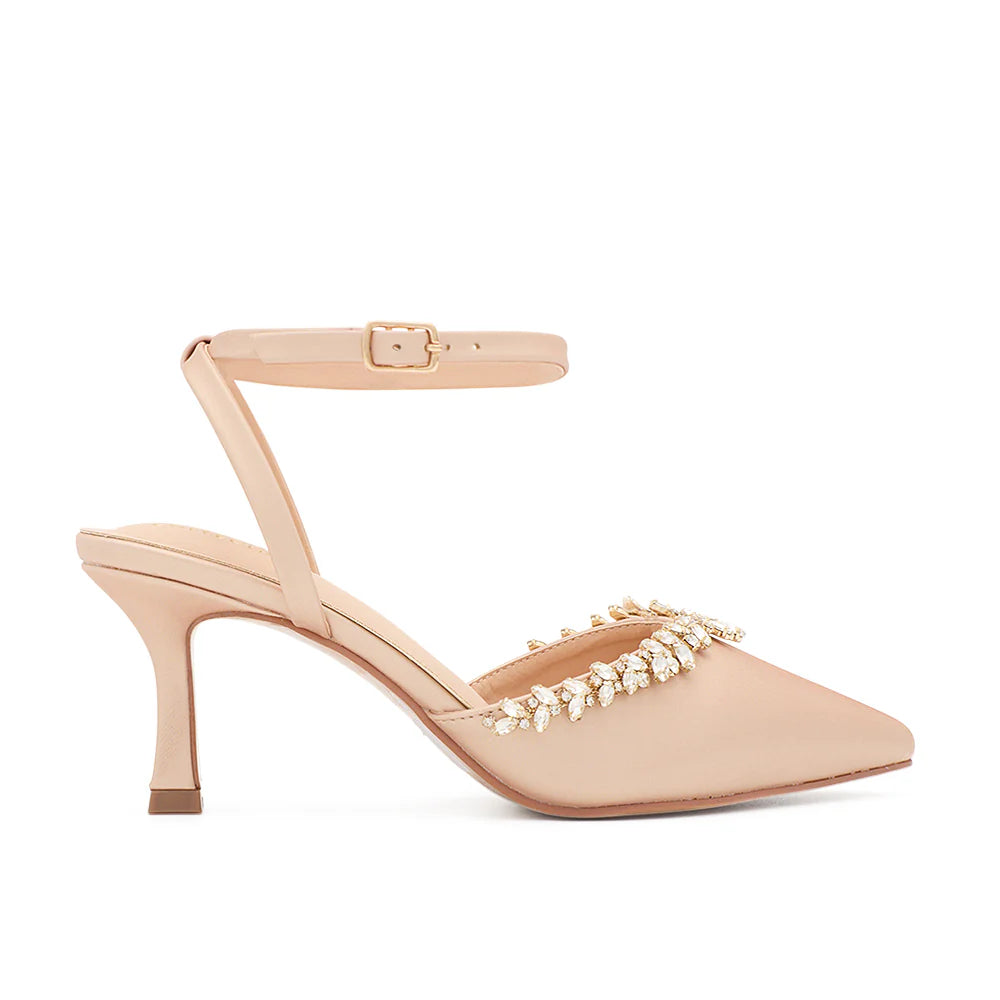 Selma-33 Dressy Heel - Rose Gold - view 2