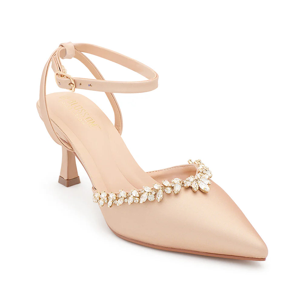 Selma-33 Dressy Heel - Rose Gold - view 1