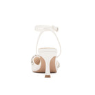 Selma-33 Dressy Heel - White Satin - view 3
