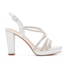 Amara-116 Dressy Heel - Silver Shimmer - view 2